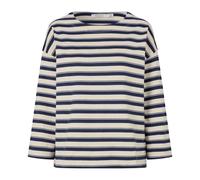 Masai - Top a righe Navy Blazer - - Blouses & Shirts - Donna - Beige - M