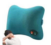 Masajeador De Cuello - Masajeador De Cuello Espalda Con Calor | Velocidades Masajeador Cervical | Masajeador Lumbar Portátil | Estimulador Muscular Para El Hogar, El Coche, La Cama, El Sofá, Las Manos