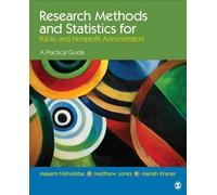 Masami Nishishiba Matt Research Methods and Statistics for Public an (Tascabile)