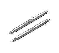 Masar 12mm Special Fossil - Ø 1.5mm - Anse, Barre, Barrette a molla per Cinturino Orologio - Watch Spring Bars - INOX - 2 pcs
