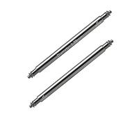 masar 20mm SLX178 - Ø 1.78mm - Anse, Barre, Barrette a molla per Cinturino Orologio - Watch Spring Bars - Double Flange - 0.8mm - INOX 316L - 2 pcs