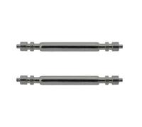 masar 21mm Compatibile Rolex Premium Perni, Barrette, Barre a molla per cinturino Orologio, Orologi, Cinturini - Watch Spring Bars Pins, Double Flange (Barrel Shape) 21 mm