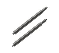 masar 6-40 mm Premium Ø 1,78 mm 1,8 mm 2 mm 2,5 mm - Barrette a molla per cinturini da orologio - orologiaio 2 pezzi o 4 pezzi - INOX 316L, Doppio/singolo Ø 1,8 mm x 2, 9 mm