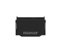 masar - Fibbia 18mm per bracciale milanese nero/nero 18 mm