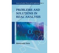 Masayoshi Hata Problems And Solutions In Real Analysis (Tascabile)