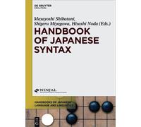 Masayoshi Shibatani Handbook of Japanese Syntax (Copertina rigida)