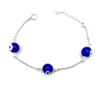 MASBARATA OCCHIO TURCO ARGENTO, 18, Pietra, Varie