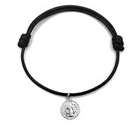 MASBARATA SCAPOLARIO DI SAN BENITO IN ARGENTO, 1,4 CM, Argento, Nessuna pietra preziosa