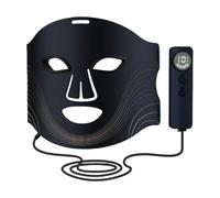 Masca a luce rossa in silicone: trattamento anti-invecchiamento della cura della pelle, maschera di terapia della pelle luminosa | Silicone Red Light Face Cura Tutti i tipi di, 4 colori Fototerapi