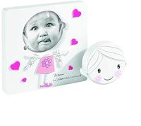 Mascagni A1208 - Portafoto in mdf da appoggio e da parete con viso removibile/Mdf tabletop and wall photo frame with removable face - 14x13 (23x23) cm