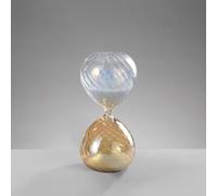 Mascagni CASA Clessidra 23cm 45 Minuti in Vetro Oro