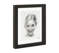 MASCAGNI CASA Portafoto Cornice in Alluminio 15x20cm Nero