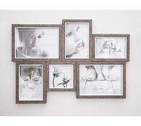 Mascagni Cornice multipla A1125 1 ph. 9x13 / 1 ph. 10x10 / 2 ph. 10x15 / 2 ph. 13x18 cm 47,5x32,5 Noce