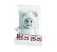 MASCAGNI A1134 ROSA CORNICE PORTAFOTO DA TAVOLO 13 X 18 DA BAMBINA NUOVA