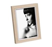 Mascagni - Cornice portafoto in Legno Placcato - Formato 13x18 - Profilo Interno colorato Bianco - da appoggiare o Appendere