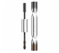 Mascara a doppia estremità, volumizzante e allungante - Nero e Marrone - Waterproof, delicato, a prova di sbavature, incurvante - Effetto definito a lunga tenuta (1pcs)