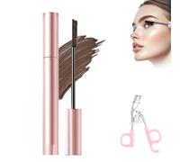 Mascara Allungante E Incurvante Waterproof A Lunga Tenuta, Senza Sbavature, Per Il Trucco Delle Ciglia, Impermeabile E Anti-sudore, A Lunga Tenuta, Senza Sbavature (Marrone)