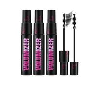 Mascara allungante e volumizzante, mascara impermeabile 2 in 1 a lunga durata, mascara in fibra di seta 4D, per tutte le età e tutti i tipi di pelle, per creare extension per ciglia (3 Pezzo, Medio)