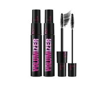 Mascara allungante e volumizzante, mascara impermeabile 2 in 1 a lunga durata, mascara in fibra di seta 4D, per tutte le età e tutti i tipi di pelle, per creare extension per ciglia (2 Pezzo, Medio)
