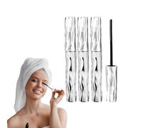 Mascara allungante resistente all'acqua e al sudore - Mascara allungante e incurvante - Bacchetta in ferro volumizzante per ciglia corte e sottili, tenuta tutto il giorno, anti-sbavature (3 pezzi)