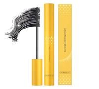 Mascara anti-compiti resistente, per ciglia e mascara resistente all'acqua, tenuta a lunga durata, 15 g, senza grumi, effetto guainante, rinforzatore per ciglia, resistente all'acqua, trucco bellezza