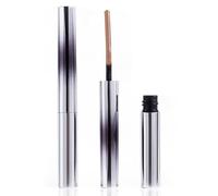 Mascara con bacchetta di ferro per ciglia arricciate, mascara marrone volumizzante e allungante, formula waterproof a prova di sbavature con bacchetta di ferro per una tenuta tutto il giorn