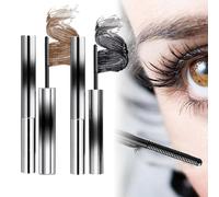 Mascara Curling Iron Mascara, mascara 3D Curling Nera Curling Eyelash Mascara Mascara, mascara Curly, lavabile, extra sottile in metallo, curling & Voluminous Mascara