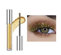 Mascara Diamante Scintillante Con Glitter E Fiocchi Di Neve - MascaraColorato Anti-Macchie E Resistente All'Acqua Per Occhi Sensibili, Mascara Glitter Tenuta Lunga Per Tutte le Occasioni, 5g