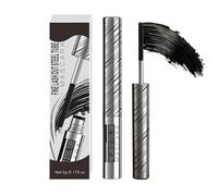 Mascara Fine Lash Out - Ispessimento ad asciugatura rapida, ciglia in seta in fibra 4D a lunga durata, formula nera antimacchia | Cosmetici professionali per lavoro, affari, viaggi