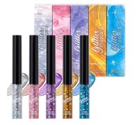 Mascara glitter - Set di mascara diamantato a 5 colori, mascaras | Allungamento delle ciglia - per matrimoni, occasioni nuziali e spettacoli dinamici di bellezza straordinaria