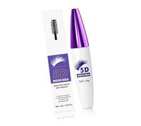 Mascara in fibra di seta 5d unico per lunghezza e volumizzazione impermeabile per tutta la giornata