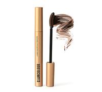 Mascara magro color magico, mascara magro colorato arricciante spesso, mascara per ciglia in fibra di seta 4D impermeabile a lunga durata (Riccio Marrone)