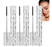 Mascara marrone waterproof con applicatore in metallo, mascara marrone waterproof lavabile con applicatore in metallo, mascara marroni che ripiegano extra volume, mascara marroni waterproofs