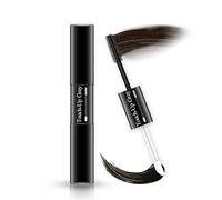 Mascara per capelli grigi, con formula delicata che copre capelli grigi e punti luminosi, asciugatura rapida e lavabile, design a doppia punta per capelli dall'aspetto naturale, #02 7 ml
