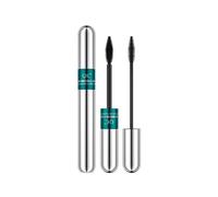 Mascara per ciglia in fibra di seta 4D, Mascara 2 in 1 per un effetto allungante e ispessente naturale, Ciglia extra lunghe impermeabili, Ciglia voluminose, Di lunga durata, A prova di sbavature