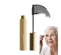 Mascara per donne mature, mascara da donna, formula resistente all'acqua e al sudore, 2025 bacchetta per ciglia arricciate a lunga durata marrone migliorata, adatta a ciglia sottili e corte e donne ma