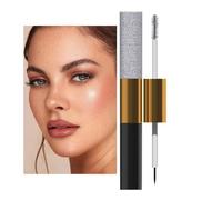Mascara scintillante, mascara lavabile per il trucco degli occhi | Trucco occhi glitterato per ciglia e sopracciglia | Eyeliner mascara per trucco ciglia a prova di sbavature per casa, dormitorio, via