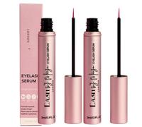 Mascara, siero per ciglia, delicato, allungante, incurvante naturale, nero e volumizzante 5 ml (Confezione da 2)