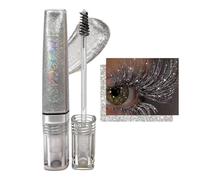 Mascara Sparkly - 5G resistente al sudore, balsamo volumico, non sbava, allunga le ciglia | Trucco per appuntamenti, uscite, matrimoni, concerti, spettacoli sul palcoscenico,