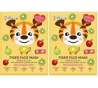 Mascarilla De Tela Animal Mask Tigre 7Th Heaven (Confezione da 2)