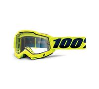 MASCHERA 100% ACCURI 2 ENDURO YELLOW - LENTE TRASPARENTE