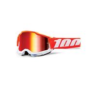 MASCHERA 100% ACCURI 2 MATIGOFUN - LENTE A SPECCHIO ROSSA