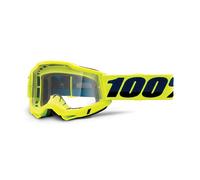 MASCHERA 100% ACCURI 2 OTG YELLOW - LENTE TRASPARENTE
