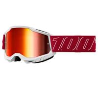 100percent Accuri 2 Redline Off-road Goggles Rosso Mirror Red