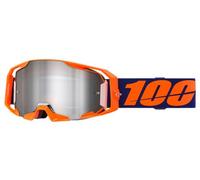 100percent Armatic Off-road Goggles Arancione Mirror Silver Flash