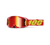 MASCHERA 100% ARMATIC ROSSO - LENTE A SPECCHIO ROSSA 461386#1