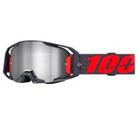 100percent Armatic Off-road Goggles Nero Mirror Silver