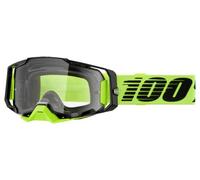 Maschera 100 armega giallo neon vetro trasparente