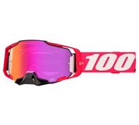 Maschera ARMEGA HYPER Bianco Rosso 100% - UN: UN