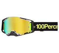 Maschera 100 armega orban lenti gold mirror
